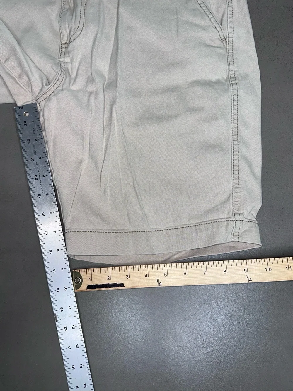 Plugg Flex Waist Light Tan Men’s Shorts - 34